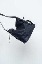 Load image into Gallery viewer, ALL SAINTS x Navy Leather Oversized Purse