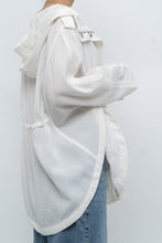 Load image into Gallery viewer, Vintage x NUAGE White Flowy Jacket (M, L)