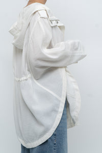 Vintage x NUAGE White Flowy Jacket (M, L)