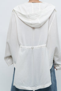 Vintage x NUAGE White Flowy Jacket (M, L)