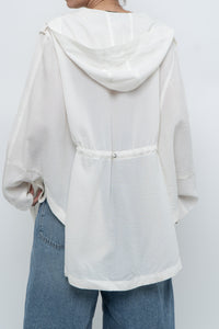 Vintage x NUAGE White Flowy Jacket (M, L)