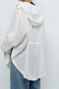 Vintage x NUAGE White Flowy Jacket (M, L)