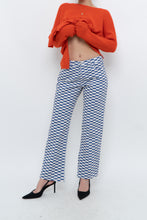 Load image into Gallery viewer, LISA SAYS GAH x Blue, White Checkered Pant (XS, S)