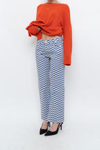Load image into Gallery viewer, LISA SAYS GAH x Blue, White Checkered Pant (XS, S)