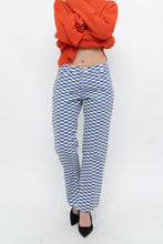 Load image into Gallery viewer, LISA SAYS GAH x Blue, White Checkered Pant (XS, S)