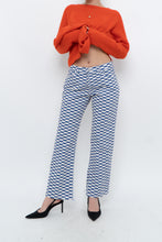 Load image into Gallery viewer, LISA SAYS GAH x Blue, White Checkered Pant (XS, S)