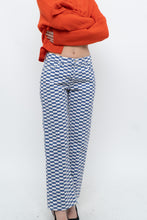 Load image into Gallery viewer, LISA SAYS GAH x Blue, White Checkered Pant (XS, S)