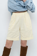 Load image into Gallery viewer, Vintage x Made in Canada x Butter Yellow Cotton Short (XS, S)