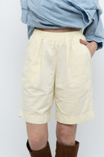Load image into Gallery viewer, Vintage x Made in Canada x Butter Yellow Cotton Short (XS, S)