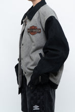 Load image into Gallery viewer, Vintage x HARLEY DAVIDSON Felt Embroidered Bomber Jacket (M-XL)