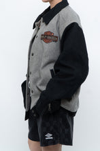 Load image into Gallery viewer, Vintage x HARLEY DAVIDSON Felt Embroidered Bomber Jacket (M-XL)
