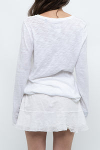 ANTHONY THOMAS MELILLO x White Cotton Long Sleeve (S-L)