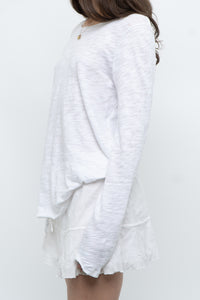 ANTHONY THOMAS MELILLO x White Cotton Long Sleeve (S-L)