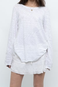 ANTHONY THOMAS MELILLO x White Cotton Long Sleeve (S-L)