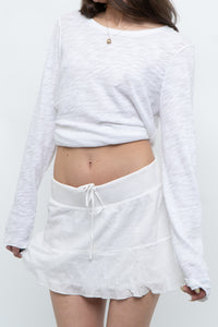ANTHONY THOMAS MELILLO x White Cotton Long Sleeve (S-L)