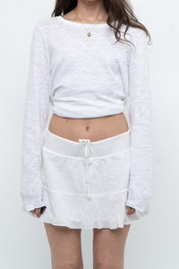 ANTHONY THOMAS MELILLO x White Cotton Long Sleeve (S-L)
