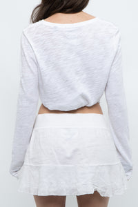 ANTHONY THOMAS MELILLO x White Cotton Long Sleeve (S-L)