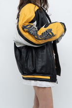 Load image into Gallery viewer, Vintage x NHL PITTSBURG PENGUINS Leather Varsity Bomber (M-XL)