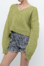 Load image into Gallery viewer, Modern x Green Knit Cropped Sweater (M, L)