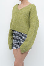 Load image into Gallery viewer, Modern x Green Knit Cropped Sweater (M, L)