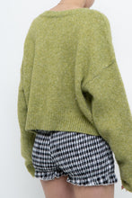 Load image into Gallery viewer, Modern x Green Knit Cropped Sweater (M, L)