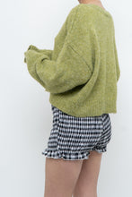Load image into Gallery viewer, Modern x Green Knit Cropped Sweater (M, L)