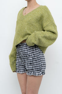 Modern x Green Knit Cropped Sweater (M, L)