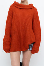 Load image into Gallery viewer, Modern x Orange Mohair-blend Mockneck Sweater (M, L)