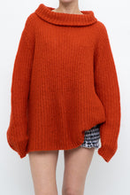 Load image into Gallery viewer, Modern x Orange Mohair-blend Mockneck Sweater (M, L)