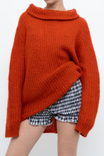 Load image into Gallery viewer, Modern x Orange Mohair-blend Mockneck Sweater (M, L)