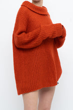 Load image into Gallery viewer, Modern x Orange Mohair-blend Mockneck Sweater (M, L)