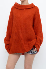 Load image into Gallery viewer, Modern x Orange Mohair-blend Mockneck Sweater (M, L)