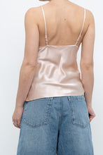 Load image into Gallery viewer, Vintage x Made in Canada x Pale Pink Pure Silk Tank (S)