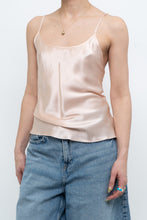 Load image into Gallery viewer, Vintage x Made in Canada x Pale Pink Pure Silk Tank (S)