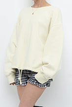 Load image into Gallery viewer, TNA x Cozy Pale Yellow Oversized Crewneck (XS-XL)