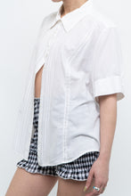 Load image into Gallery viewer, Vintage x Made in India x Cream Embroidered Short Sleeve Buttonup (S-XL)