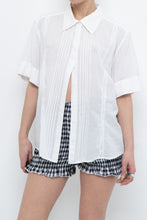 Load image into Gallery viewer, Vintage x Made in India x Cream Embroidered Short Sleeve Buttonup (S-XL)