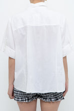 Load image into Gallery viewer, Vintage x Made in India x Cream Embroidered Short Sleeve Buttonup (S-XL)