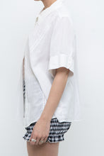 Load image into Gallery viewer, Vintage x Made in India x Cream Embroidered Short Sleeve Buttonup (S-XL)