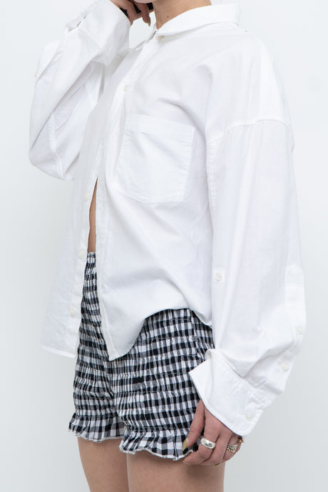 CITIZENS OF HUMANITY x White Cotton Buttonup  (XS-M)