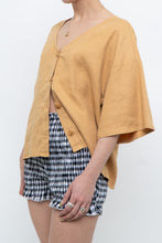Load image into Gallery viewer, Modern x Soft Gold Cropped Buttonup (XS-L)