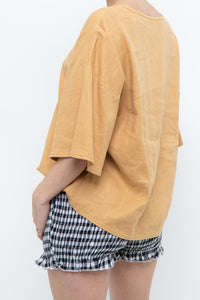 Modern x Soft Gold Cropped Buttonup (XS-L)