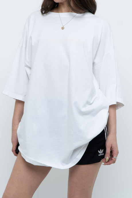 Vintage x OSCAR DE LA RENTA White Soft Cotton Oversized Tee (XS-XXL)
