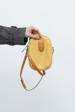 Load image into Gallery viewer, DIVINA FIRENZE x Yellow Pebble Leather Crossbody Purse