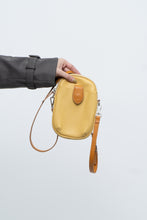 Load image into Gallery viewer, DIVINA FIRENZE x Yellow Pebble Leather Crossbody Purse