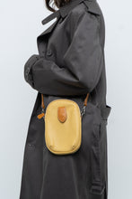 Load image into Gallery viewer, DIVINA FIRENZE x Yellow Pebble Leather Crossbody Purse