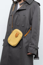 Load image into Gallery viewer, DIVINA FIRENZE x Yellow Pebble Leather Crossbody Purse