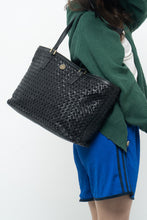 Load image into Gallery viewer, TORY BURCH x Woven Leather Oversized Purse