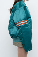 Load image into Gallery viewer, Vintage x Made in USA x MIAMI DOLPHINS 90s Starter Satin Bomber (S-L)