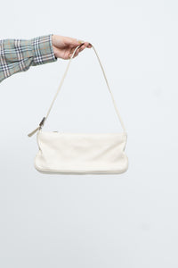 Vintage x SANTI Cream Leather Purse